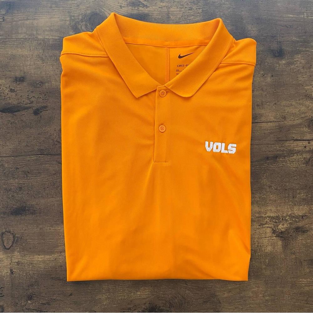 Nike University of Tennessee Vols Men’s Orange Polo Shirt